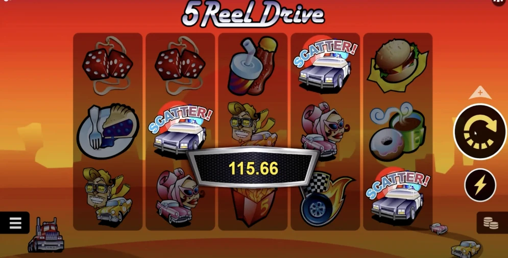 5 Reel Drive Slot
